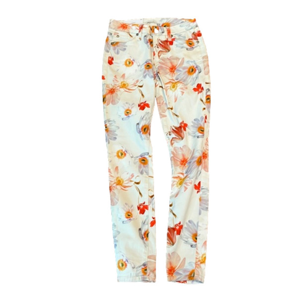 7 for all mankind | Super skinny Floral pants - Picture 1 of 8